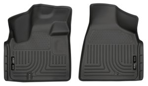 Chrysler Town & Country Floor Liners - Front - Husky Liners - WeatherBeater - Black - `08-`12